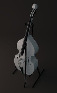 cello 3D model