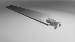 helicopter blade 3D