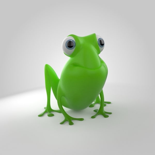 3D frog - TurboSquid 1179732