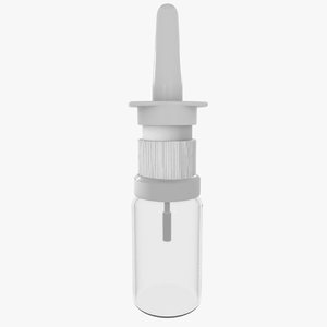 nasal spray 3D model