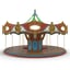 3D carousel base model - TurboSquid 1180139