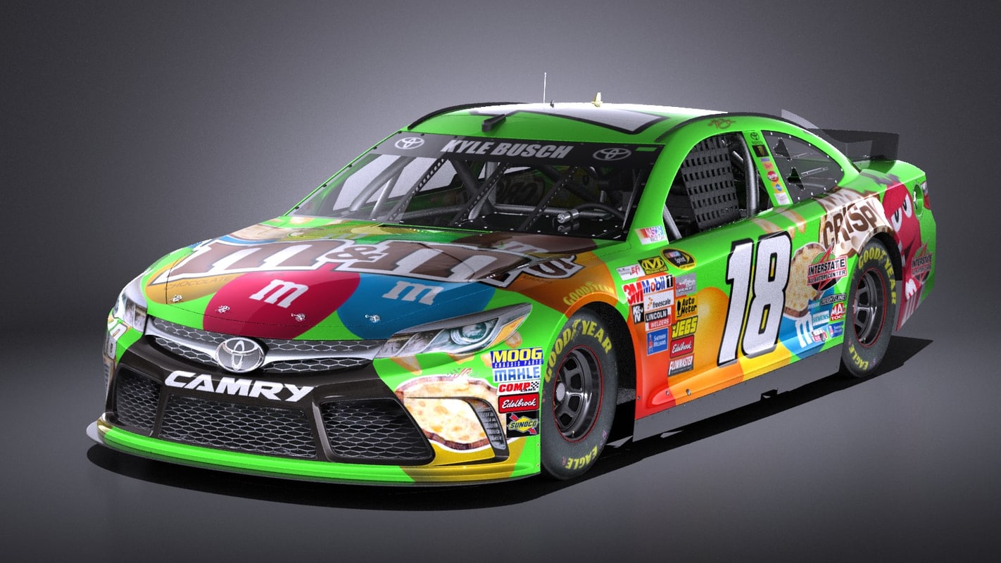 Car Toyota Nascar Turbosquid 1180203 Car Toyota Nascar