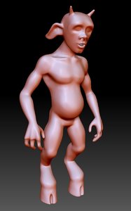 devil character 3D model