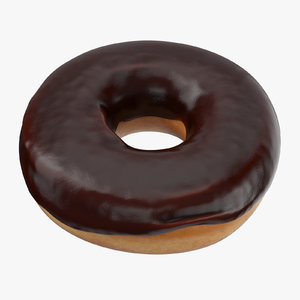 donut chocolate - model