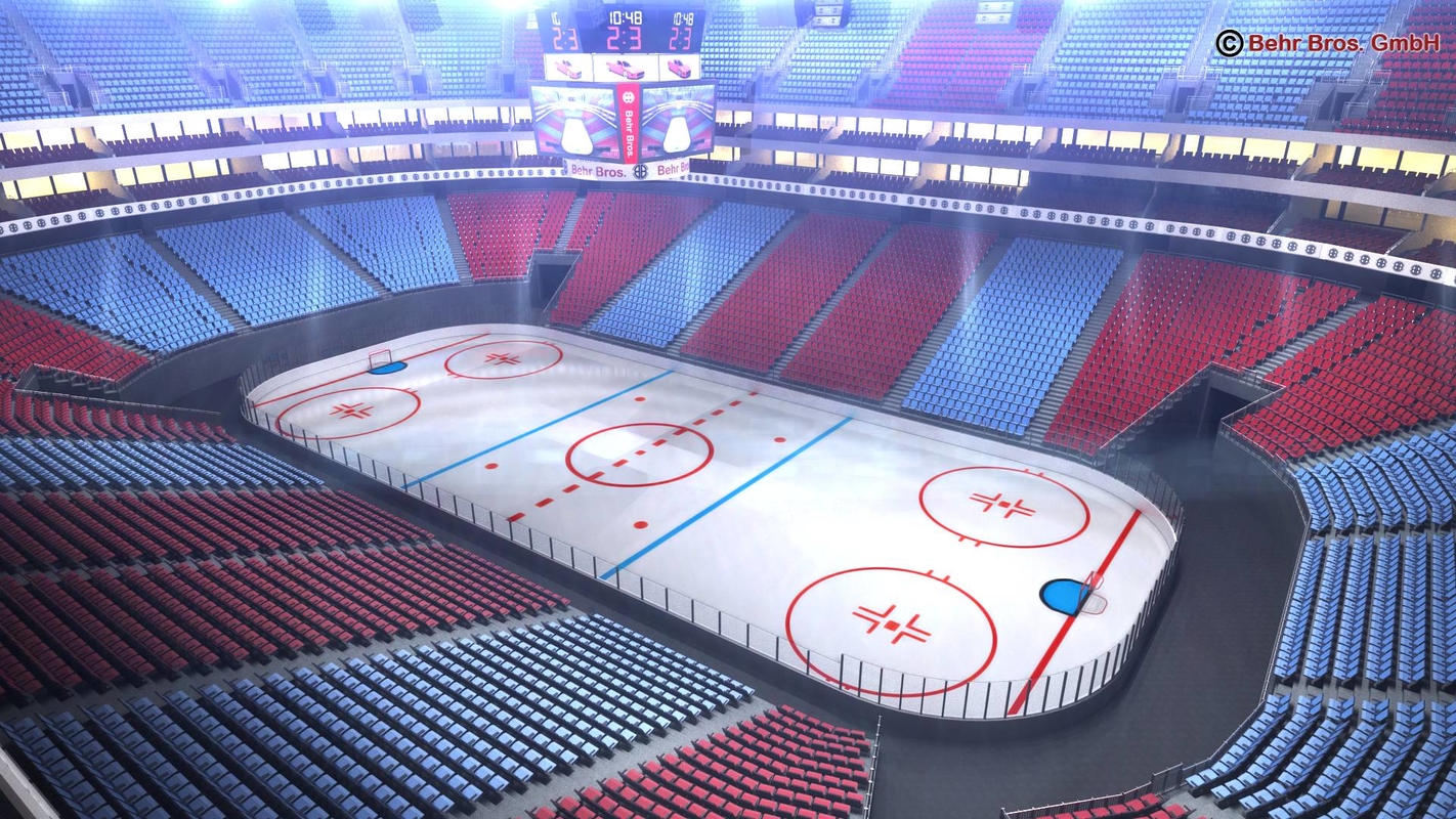 Ice hockey arena 3D - TurboSquid 1180363