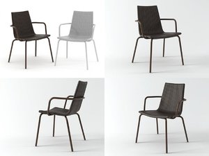 3D voile chair armchair