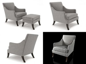 3D bernie lounge chair