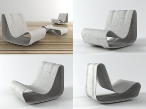 3D loop chair