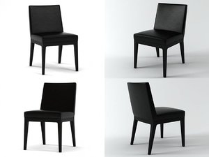 classic black chair model