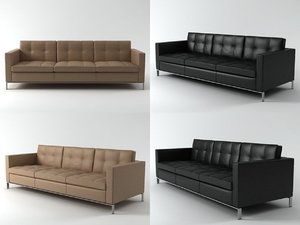foster 502-30 sofa 3D model