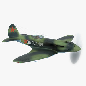 mig-3 pilot soviet fighter model