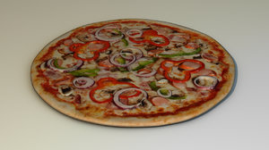 pizza 3D model