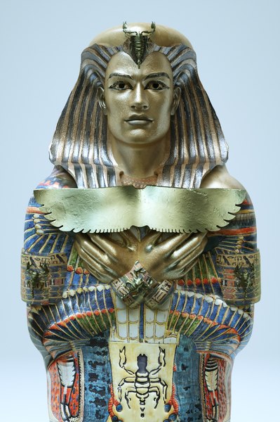 3d sarcophagus tomb