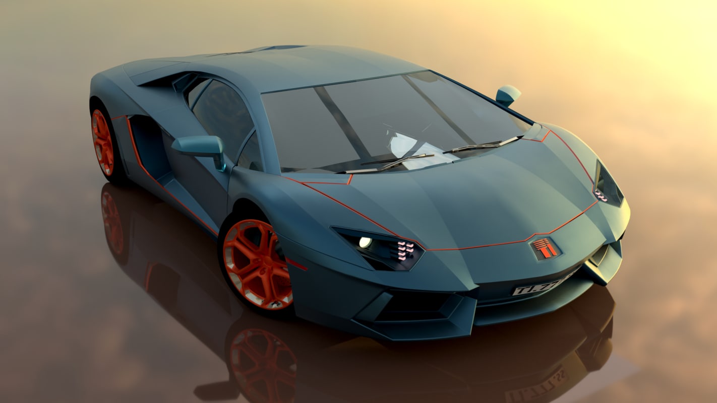 Supercar blender new 3D model - TurboSquid 1180838