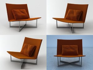 3D aladdin chair model