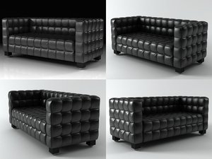 3D model kubus sofa