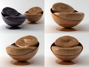 esfera armchair 3D