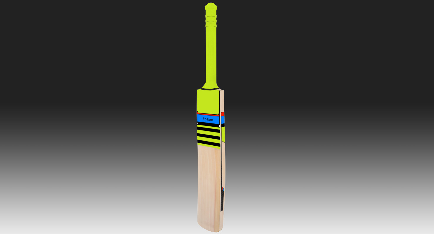 Cricket bat 3D model TurboSquid 1181395