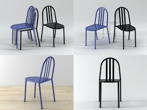 3D model mallet-stevens chair