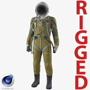 space suit strizh sk-1 3D model