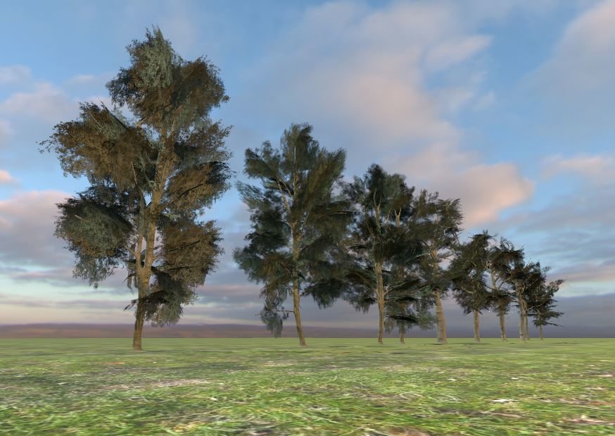 3D trees unity package TurboSquid 1181690