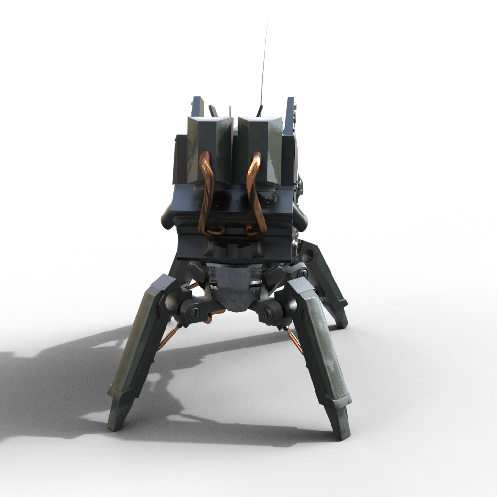 Sci fi walker model - TurboSquid 1181693