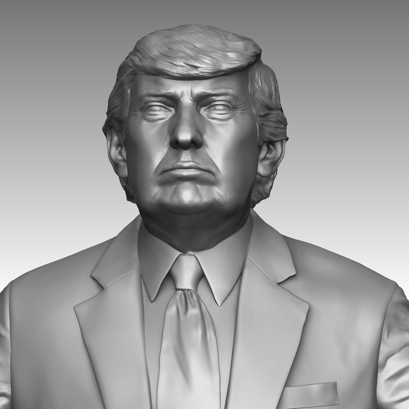 Trump hi polys 3D model - TurboSquid 1181696