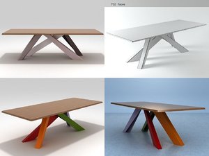 big table 3D model