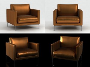 divina standard lounge chair 3D