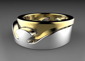 fusion ring 3D model