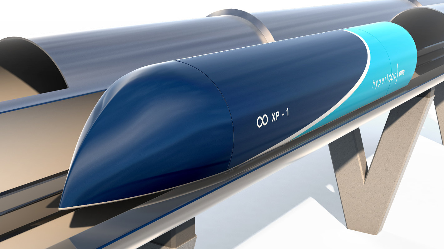 3D elon hyperloop - TurboSquid 1182061