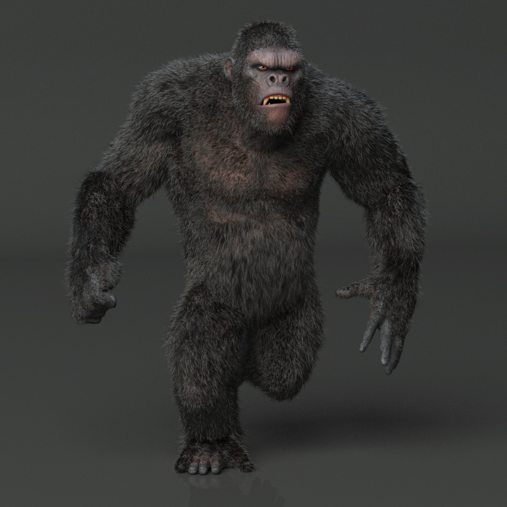 Free 3D model king kong rig TurboSquid 1182086