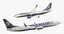 boeing 737-800 interior ryanair model