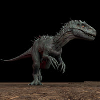 3D indominus rex rig irex