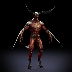 demon rig 3D