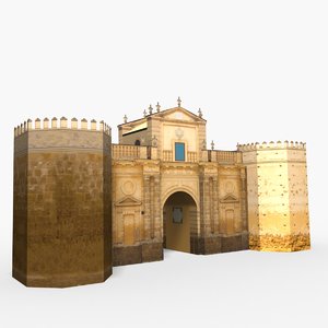 3D model carmona puerta-de-cordoba