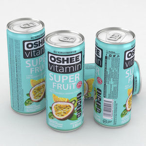 beverage oshee vitamin 3D model