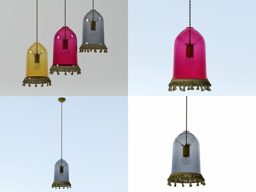  Tassel  light 3D  model  TurboSquid 1182633