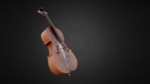 cello pbr 3D model