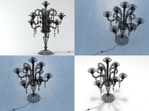 3D chandelier lagrange model