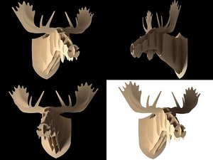 moose 3D model