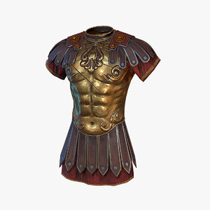 3D roman armor