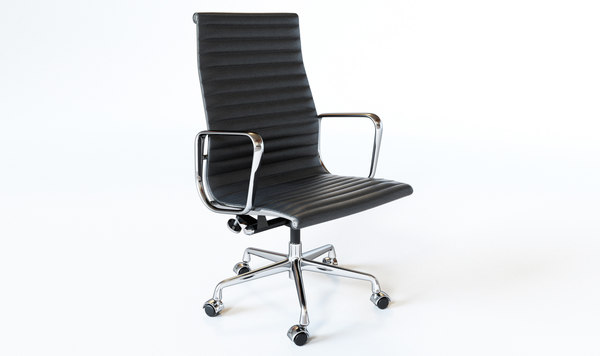 3d Eames Aluminum Group Executive Chair, Eames Aluminum Group Chair Replica