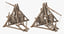 medieval siege weapons 3D model