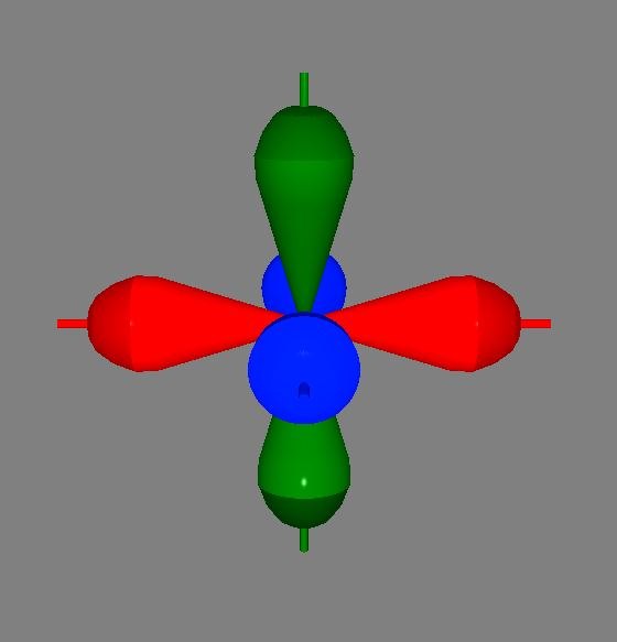 3D p orbitals - TurboSquid 1184170