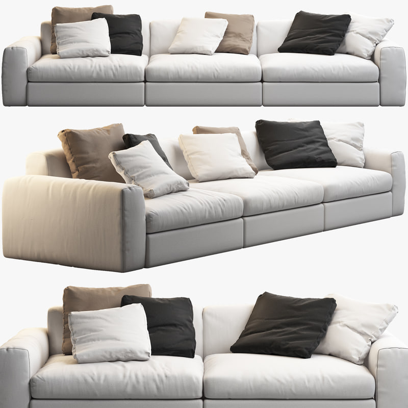 Poliform sofas model - TurboSquid 1184232