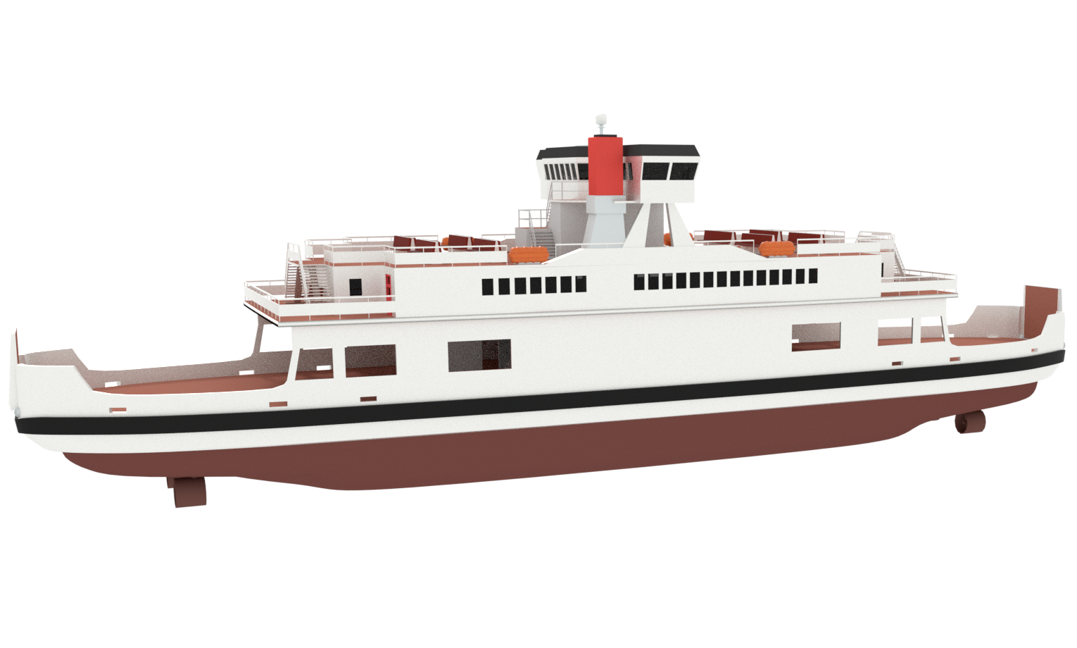 Ferry 3D model - TurboSquid 1184267