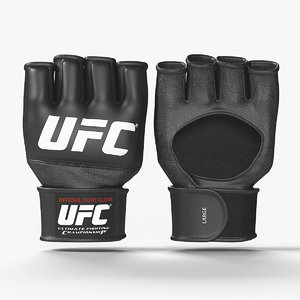 ufc official fight gloves 3D