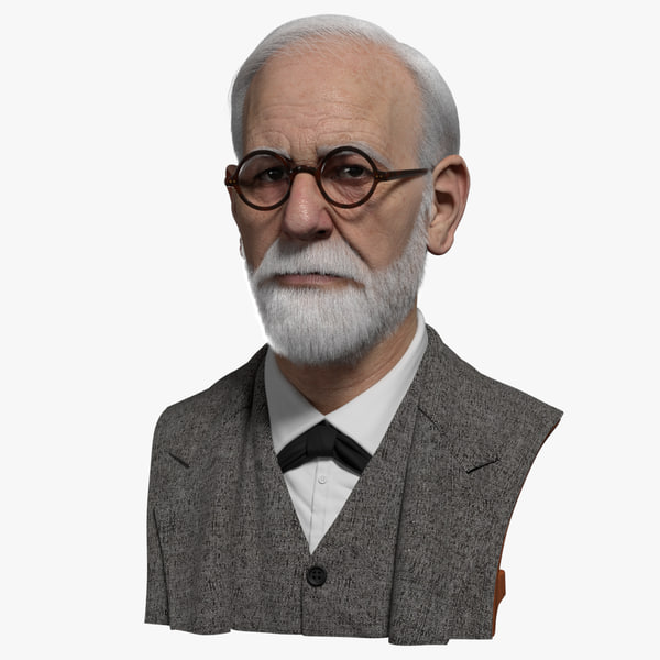 Sigmund Freud 3d Model Turbosquid