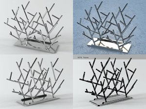 clara magazine rack 3D model